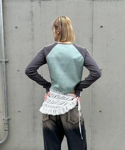 拉格朗十字領寶石上衣