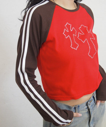 拉格朗十字領寶石上衣