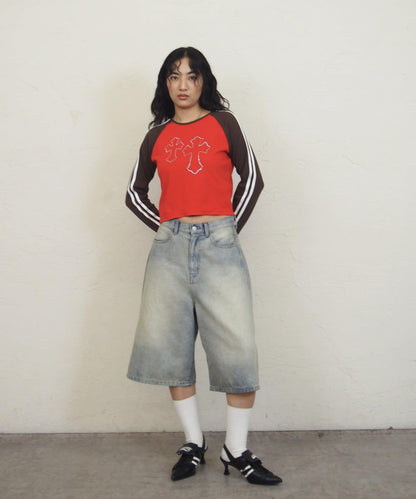 拉格朗十字領寶石上衣