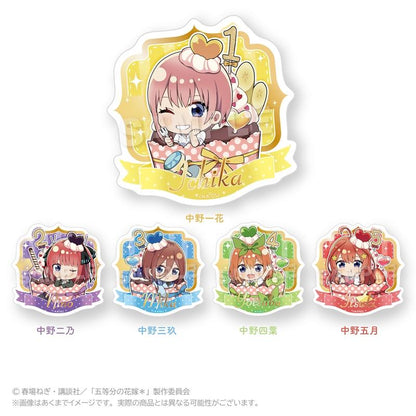 《五等分的新娘》＊_掛圖貼紙 卡哇伊版 中野三玖