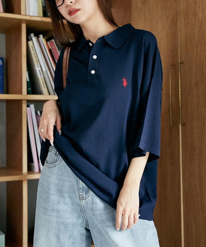 聯名 一點刺繡針織polo衫【限定推出】