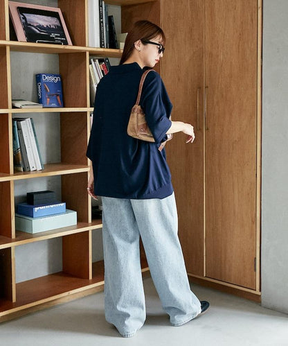 聯名 一點刺繡針織polo衫【限定推出】