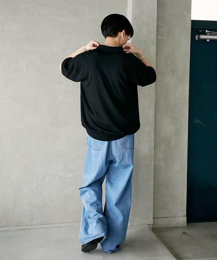 聯名 一點刺繡針織polo衫【限定推出】