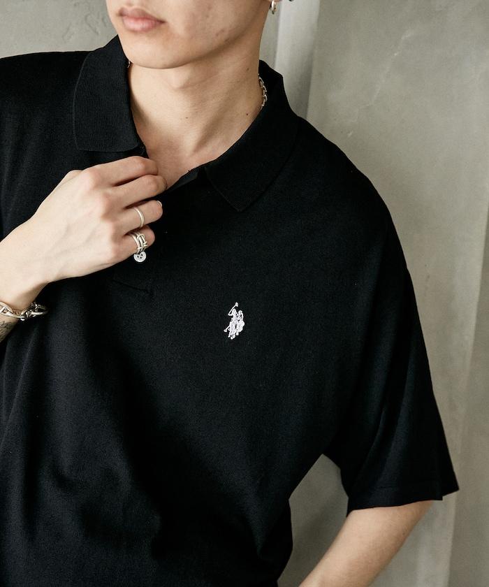 聯名 一點刺繡針織polo衫【限定推出】