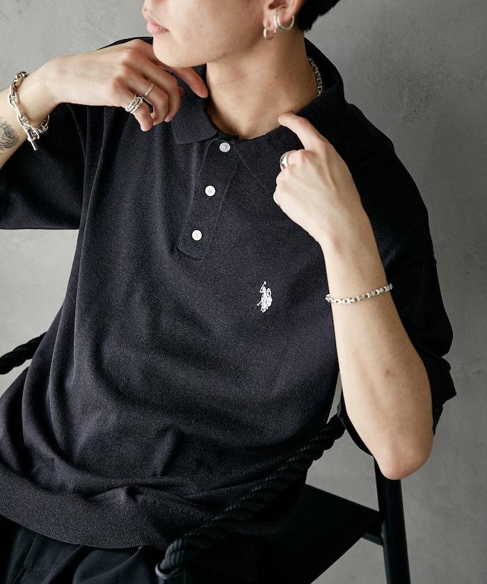 聯名 一點刺繡針織polo衫【限定推出】
