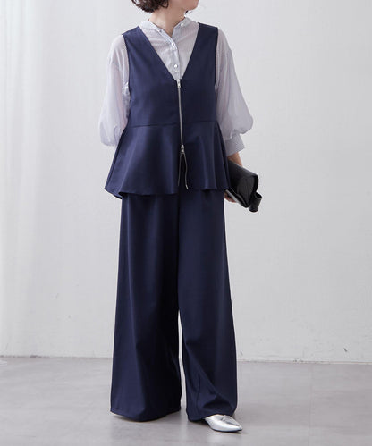 6色系、立領泡泡袖透視蕾絲襯衫