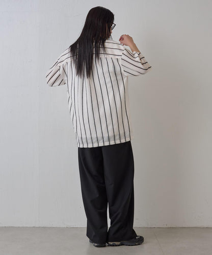 【SS/復刻】透視針織半袖襯衫