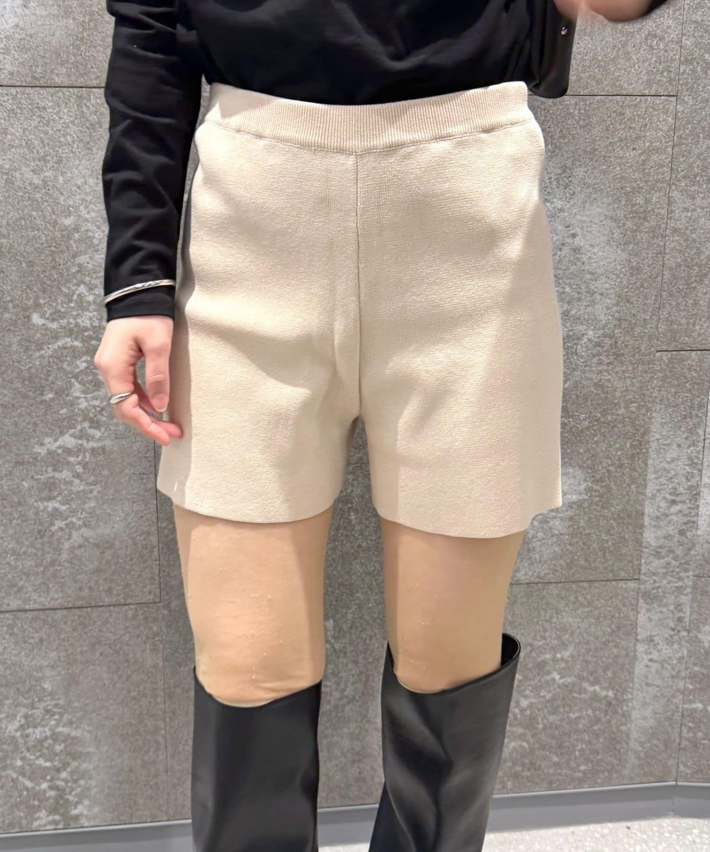 針織短褲