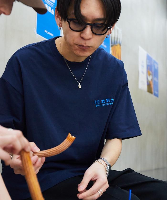 111根冬甩×FREAK'S STORE  大尺寸 後背印花 圓領 T恤