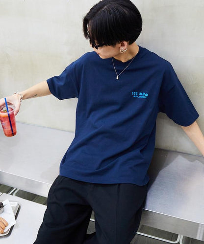 111根冬甩×FREAK'S STORE  大尺寸 後背印花 圓領 T恤