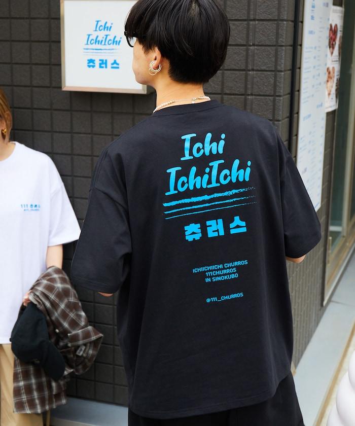 111根冬甩×FREAK'S STORE  大尺寸 後背印花 圓領 T恤