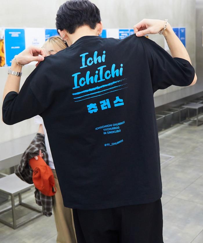 111根冬甩×FREAK'S STORE  大尺寸 後背印花 圓領 T恤