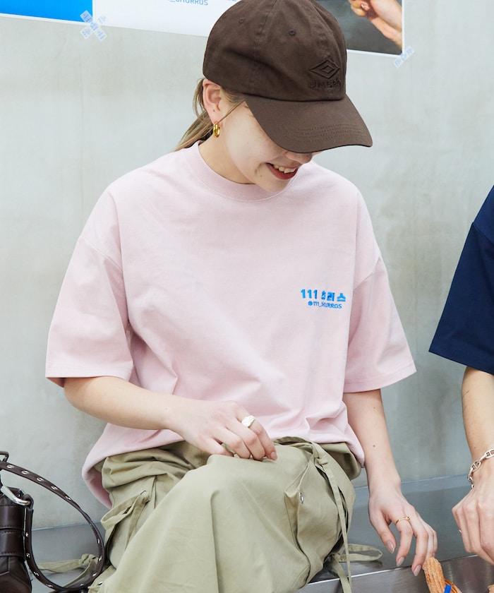111根冬甩×FREAK'S STORE  大尺寸 後背印花 圓領 T恤