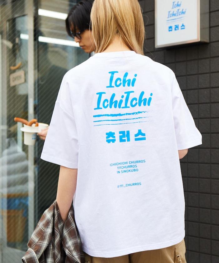 111根冬甩×FREAK'S STORE  大尺寸 後背印花 圓領 T恤