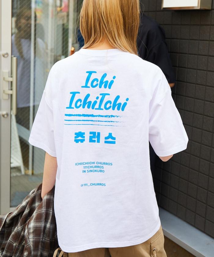 111根冬甩×FREAK'S STORE  大尺寸 後背印花 圓領 T恤