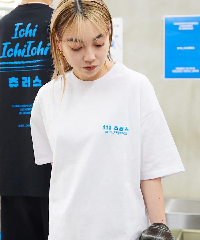 111根冬甩×FREAK'S STORE  大尺寸 後背印花 圓領 T恤
