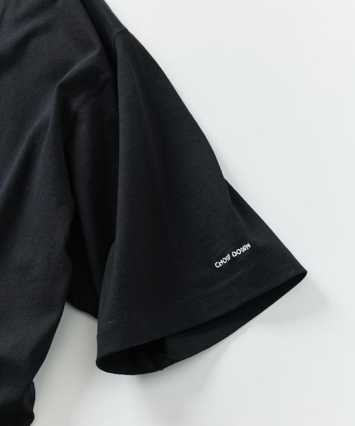 寬鬆剪裁 一點刺繡 圓領T恤/寬鬆剪裁