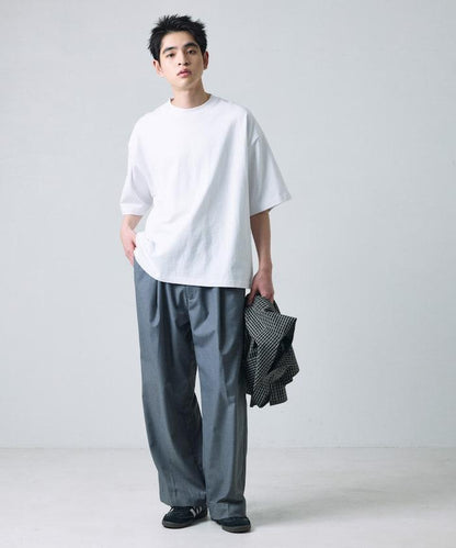 9盎司 重量級 寬鬆版 圓領 純色T恤/重量級