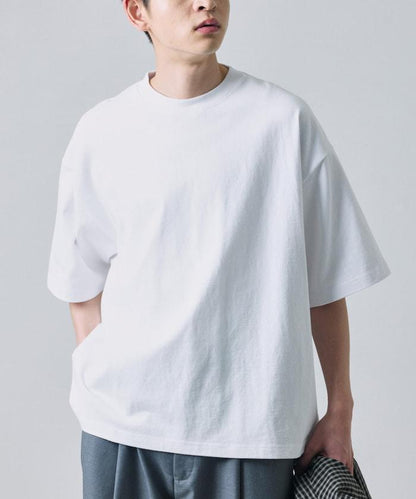 9盎司 重量級 寬鬆版 圓領 純色T恤/重量級