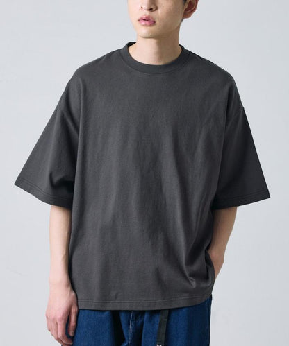 9盎司 重量級 寬鬆版 圓領 純色T恤/重量級