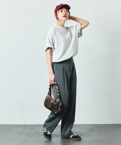 9盎司 重量級 寬鬆版 圓領 純色T恤/重量級