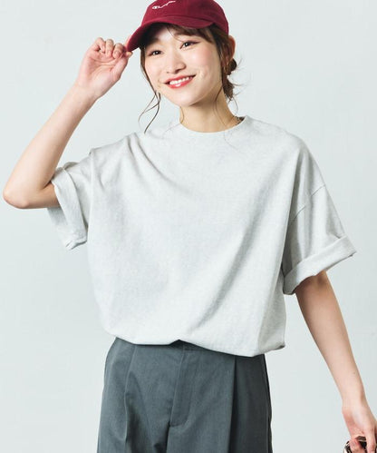 9盎司 重量級 寬鬆版 圓領 純色T恤/重量級