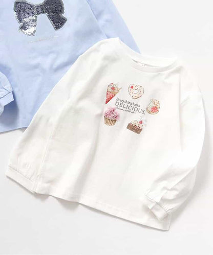 甜點·蝴蝶結圖案T恤