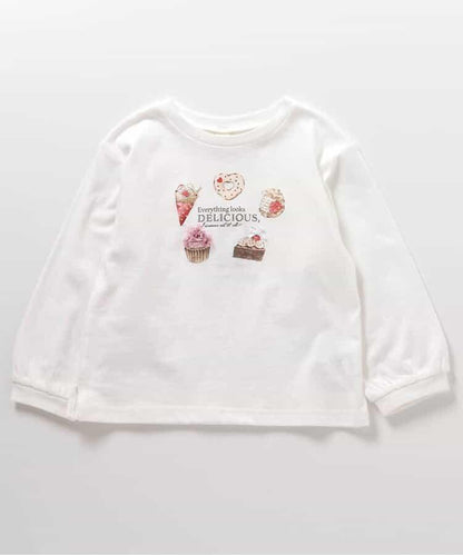 甜點·蝴蝶結圖案T恤