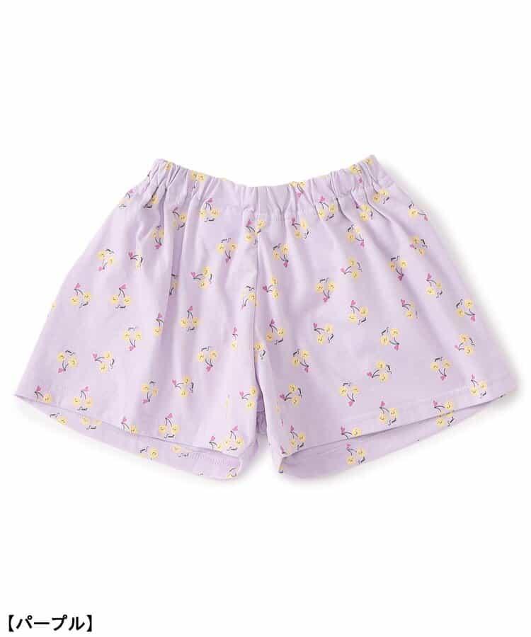 櫻桃前開襯衫睡衣