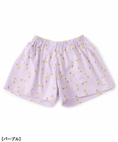 櫻桃前開襯衫睡衣