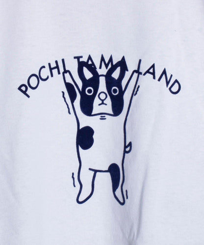 【POCHITAMALAND】舉重小狗 T恤