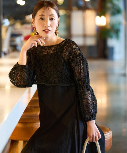 蕾絲短外套套裝吊帶連衣裙