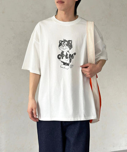 CPCM吉祥物印花T-shirt
