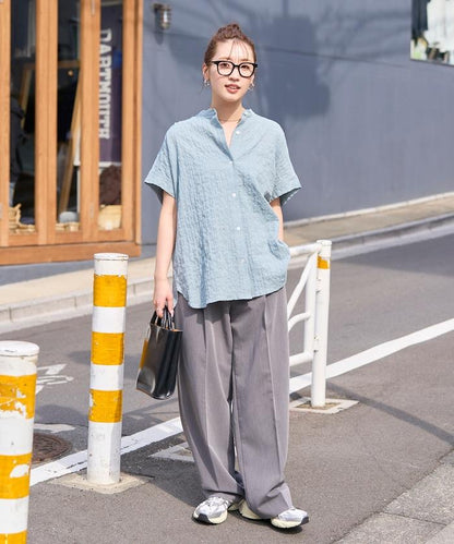 自然氣質 泡泡 法式短袖 長袖襯衫