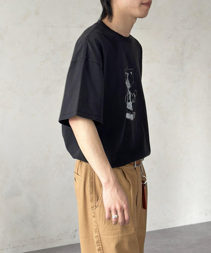CPCM吉祥物印花T-shirt