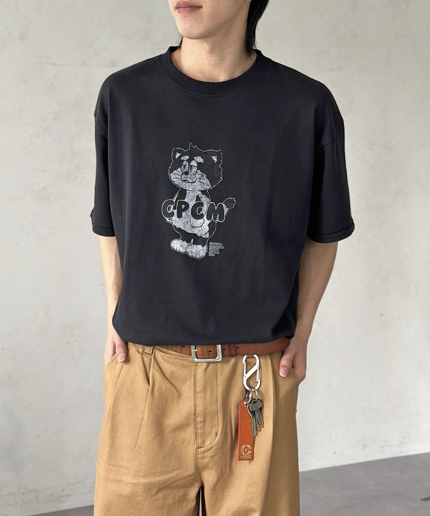 CPCM吉祥物印花T-shirt