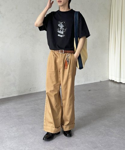 CPCM吉祥物印花T-shirt