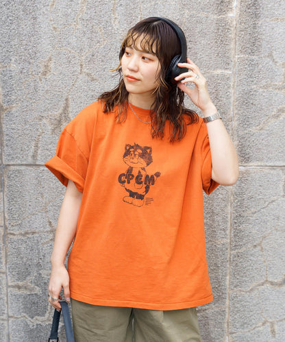 CPCM吉祥物印花T-shirt
