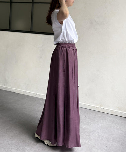 功能素材袖口織帶法式T-shirt