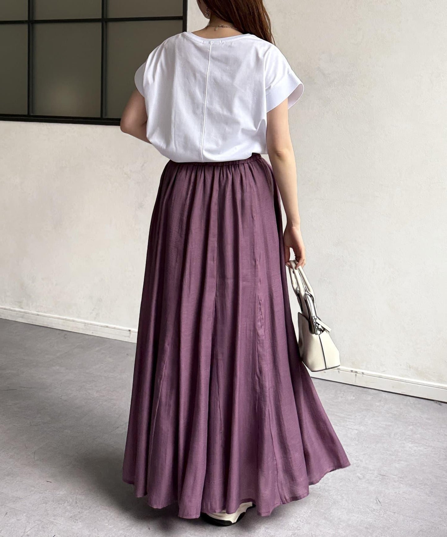 功能素材袖口織帶法式T-shirt