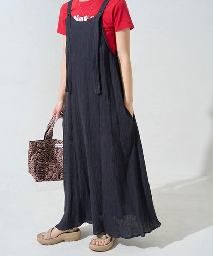 印度 雙層紗布 鈕釦 女士連衣裙