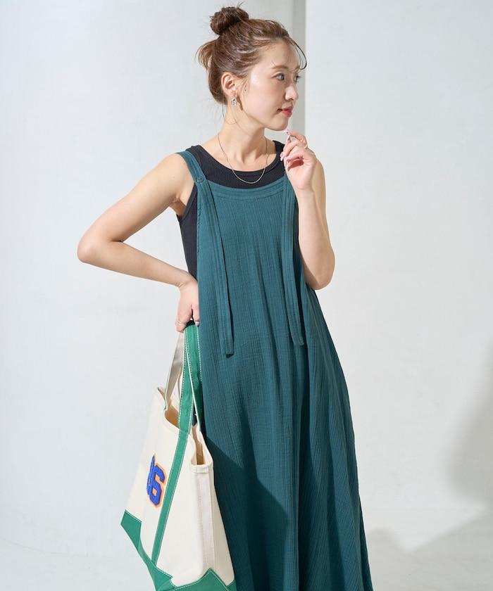 印度 雙層紗布 鈕釦 女士連衣裙