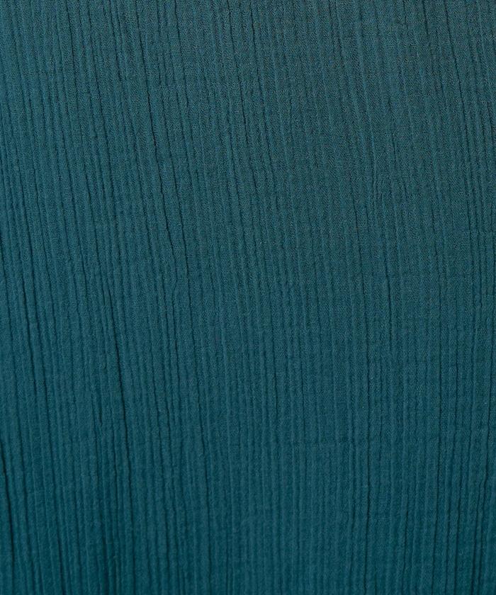 印度 雙層紗布 鈕釦 女士連衣裙