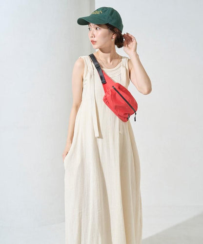 印度 雙層紗布 鈕釦 女士連衣裙