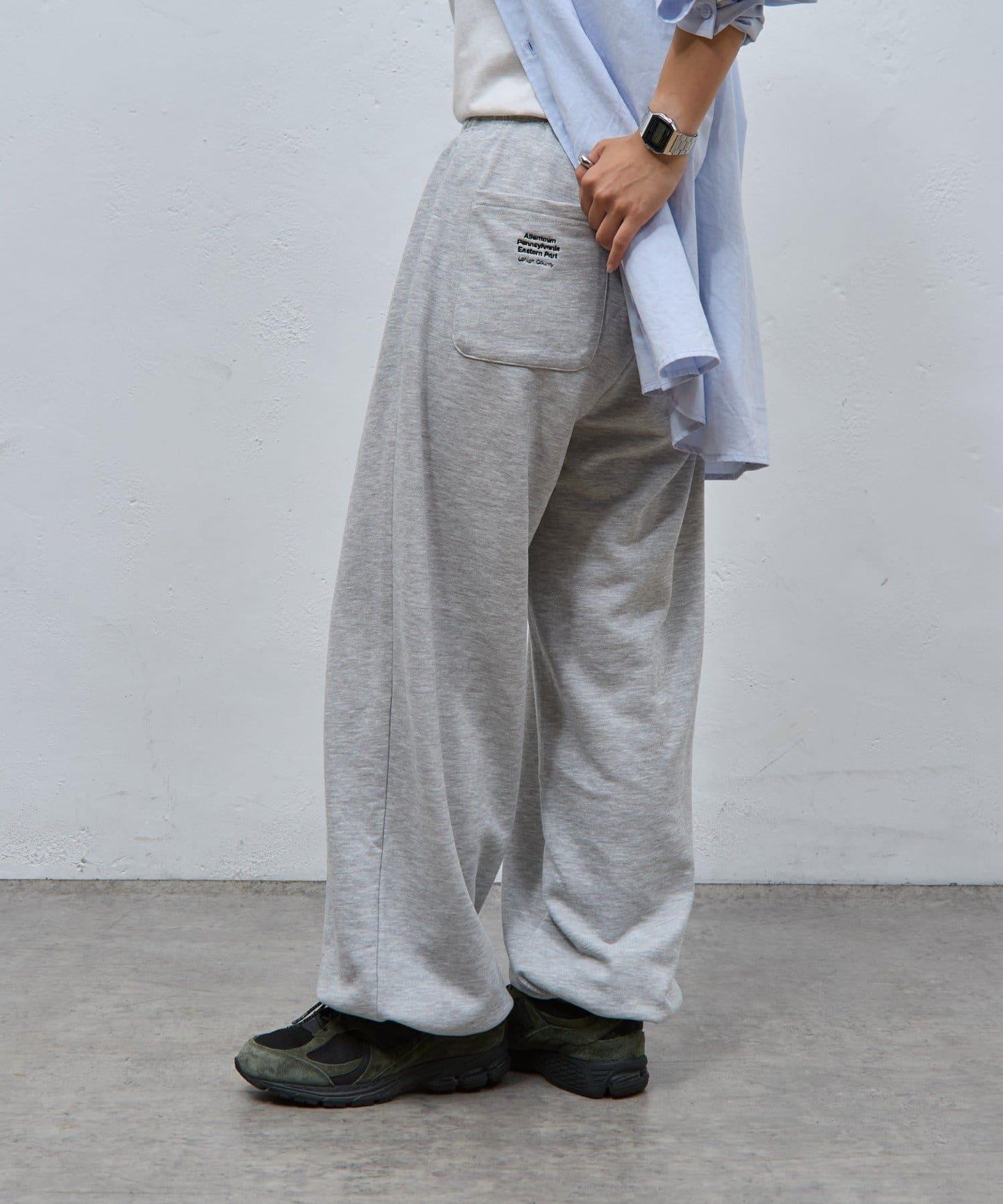 【LEI企劃】口袋刺繡衛褲