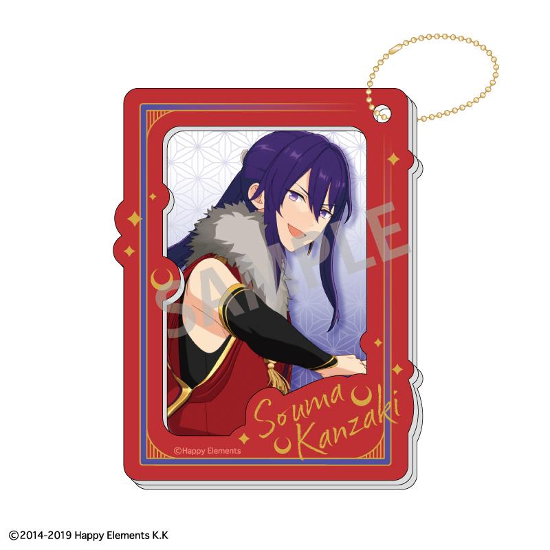 あんさんぶるスターズ!!追憶精選_『十字路口』 亞克力鑰匙扣2.5_神崎 颯馬/紅月