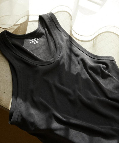 《AIR》DRY 高功能材料 肋編織 坦克頂/吸水速幹/遮熱性/防紫外線