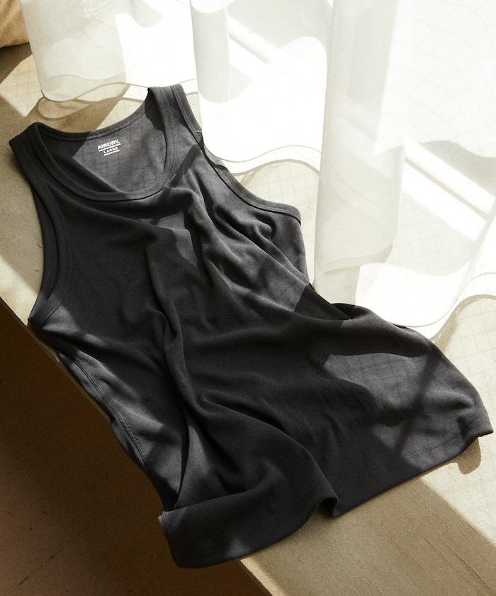 《AIR》DRY 高功能材料 肋編織 坦克頂/吸水速幹/遮熱性/防紫外線