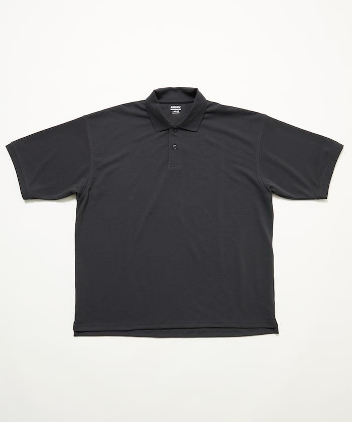 《AIR》DRY 高功能材料 粗針織 馬球衫/吸溼速幹/遮熱/防紫外線