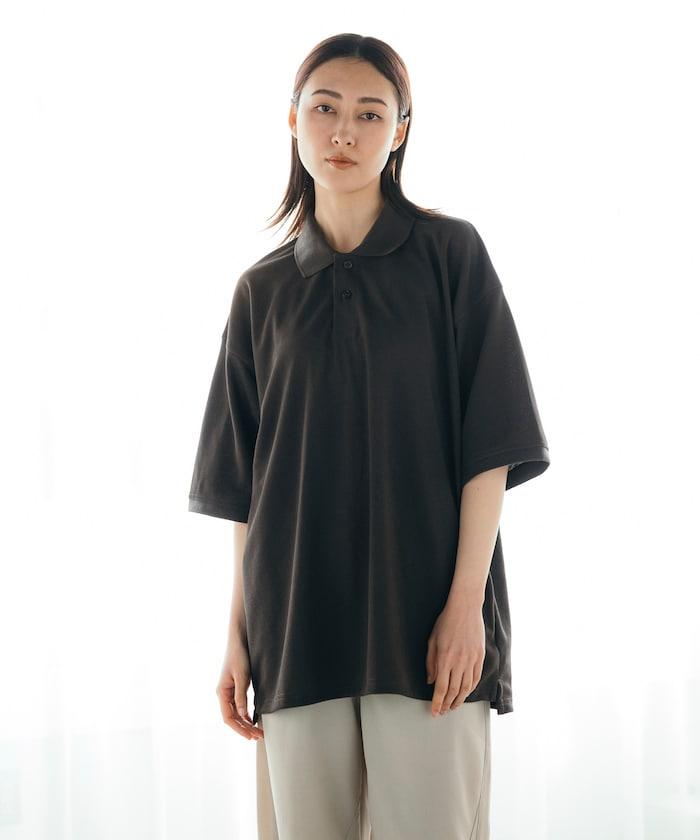 《AIR》DRY 高功能材料 粗針織 馬球衫/吸溼速幹/遮熱/防紫外線